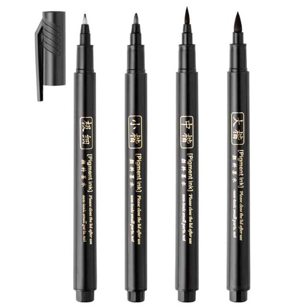 Stationery Supplier - 4pc Brush Pen Calligraphy Pen Chinese