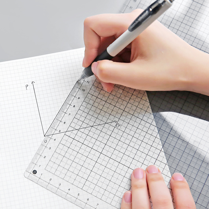 Transparent Ruler Board A4 B5  - огляд і ціна Ruler Set Transparent