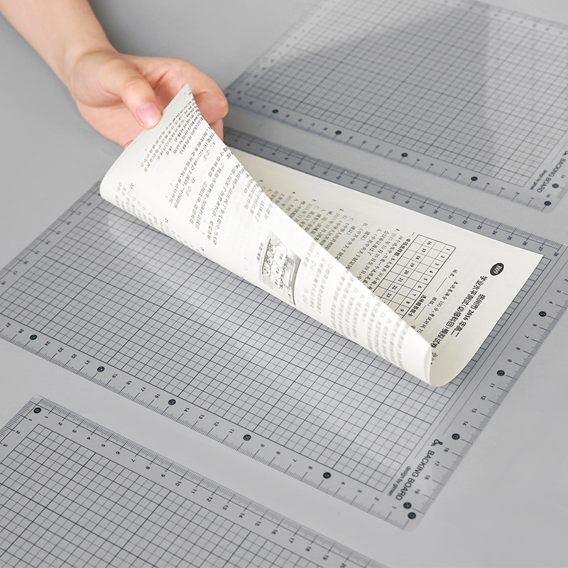 Transparent Ruler Board A4 B5  - огляд і ціна Ruler Set Transparent