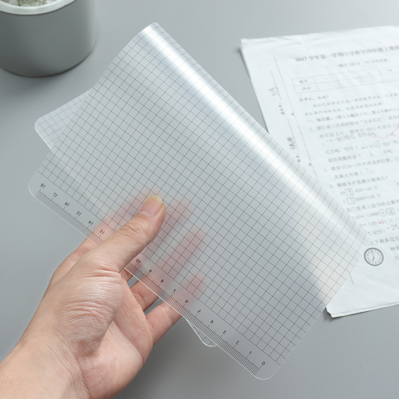Transparent Ruler Board A4 B5  - огляд і ціна Ruler Set Transparent