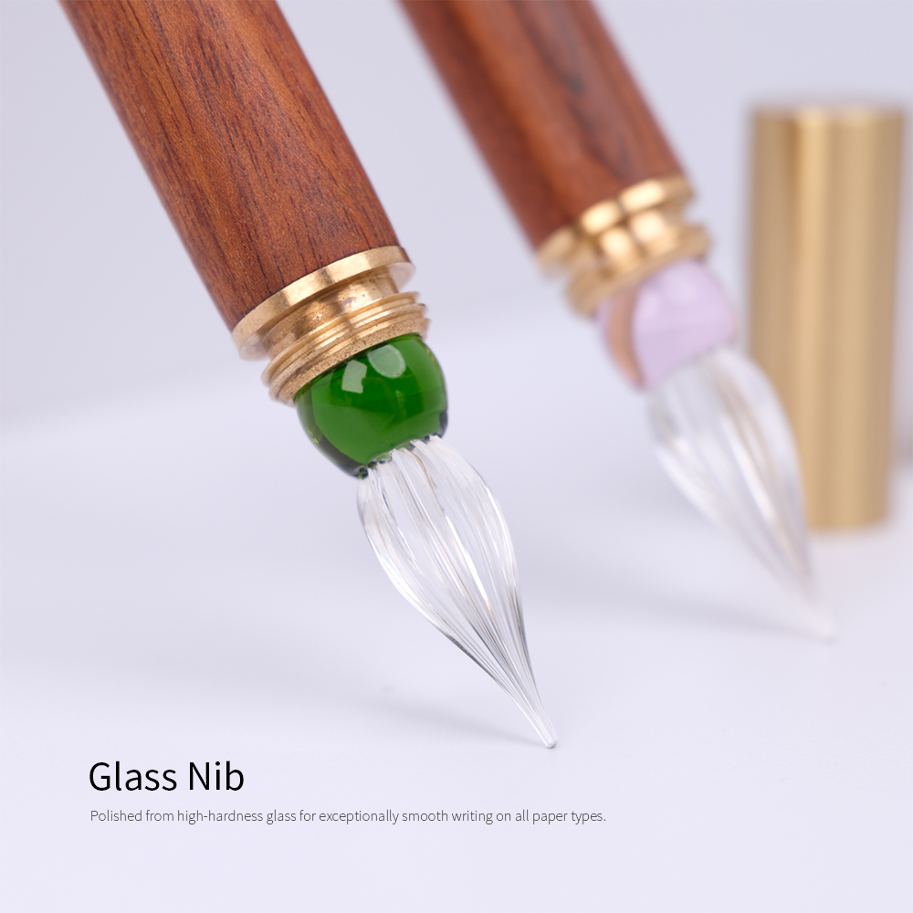 SeamiArt 1pc Wood Handle Glass - огляд і ціна Stationery Supplier