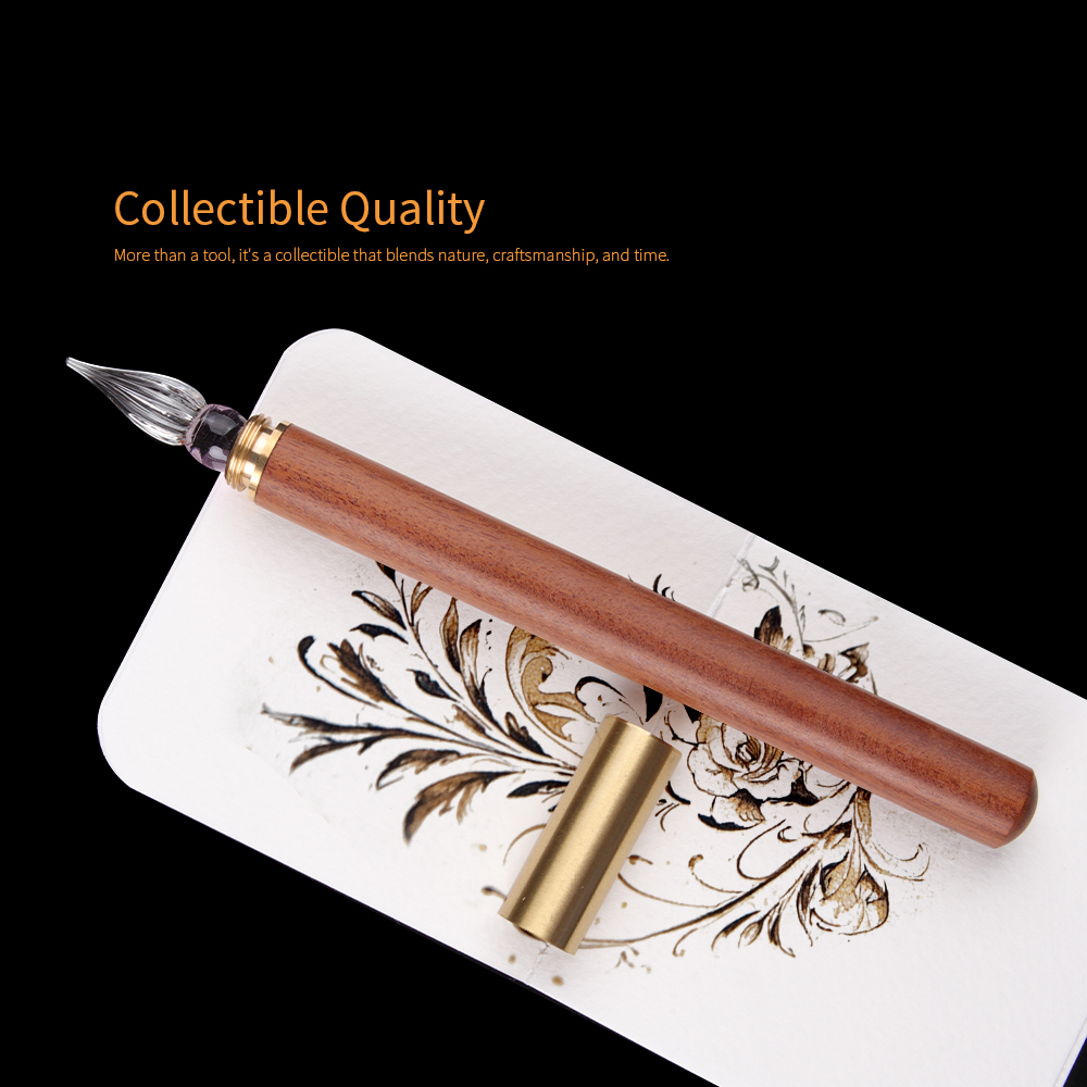 SeamiArt 1pc Wood Handle Glass - огляд і ціна Stationery Supplier
