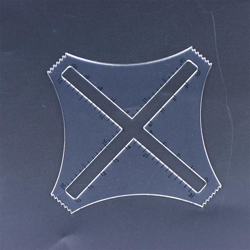 Acrylic Transparent Knitting D - огляд і ціна Ruler Set Transparent