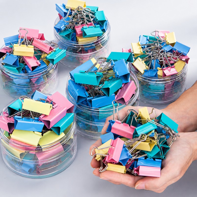 Colorful Metal Binder Clips, A - огляд і ціна Binder Clip Assorted
