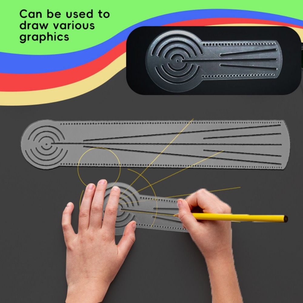 High Quality Multifunctional M - огляд і ціна Ruler Set Transparent