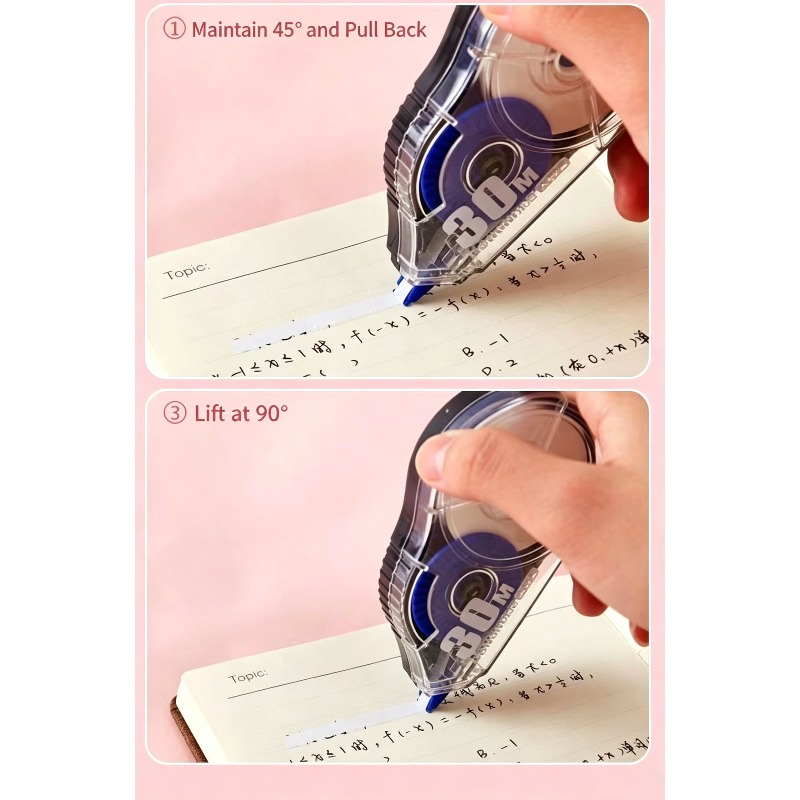 3/5Pcs Correction Tape Correct - огляд і ціна Correction Tape Roller