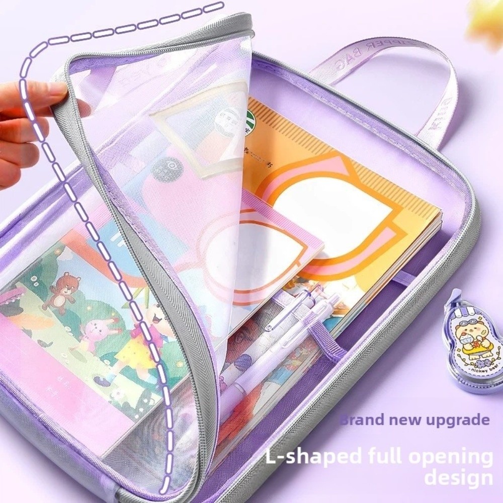 Mesh Stationery Storage Bag 3  - огляд і ціна Stationery Supplier
