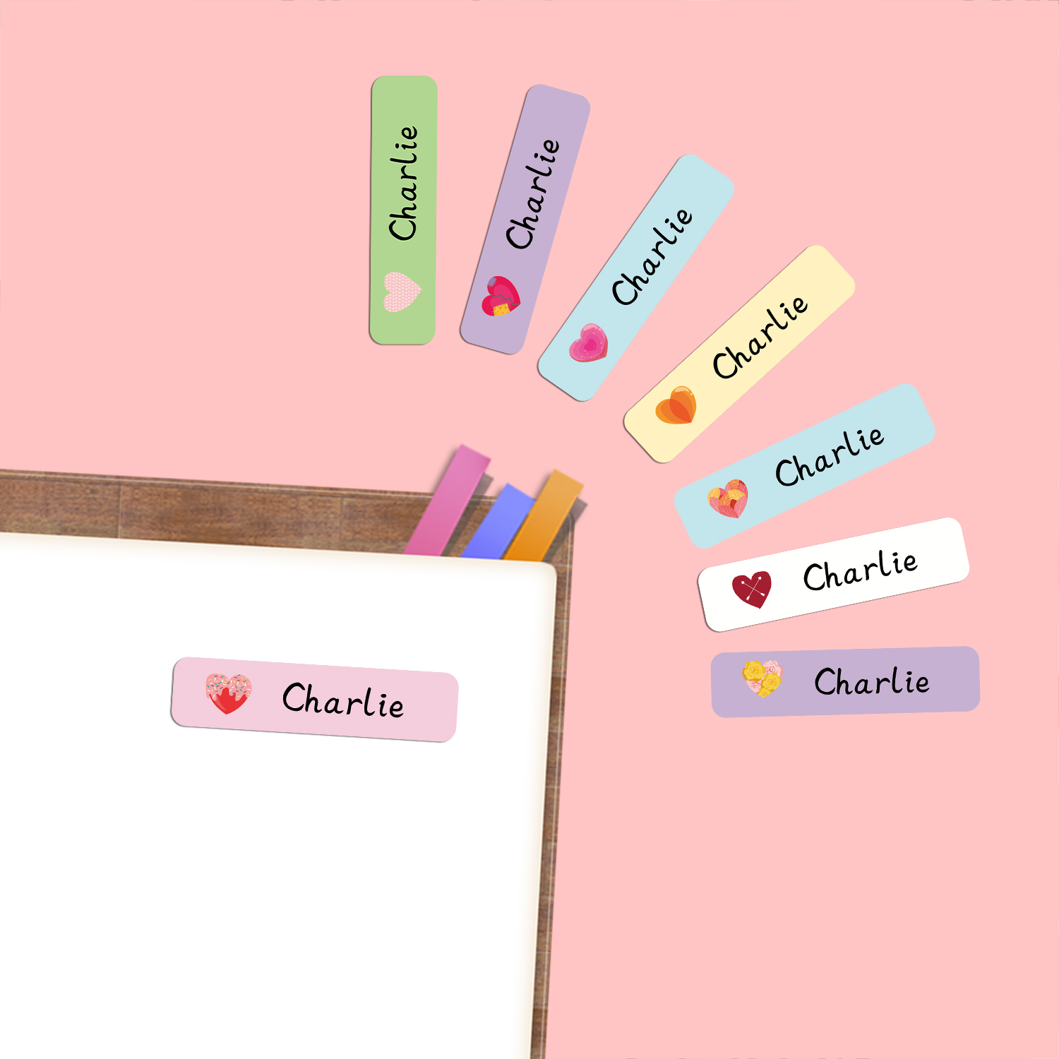 Personalized Heart Shape Name  - огляд і ціна Stationery Supplier