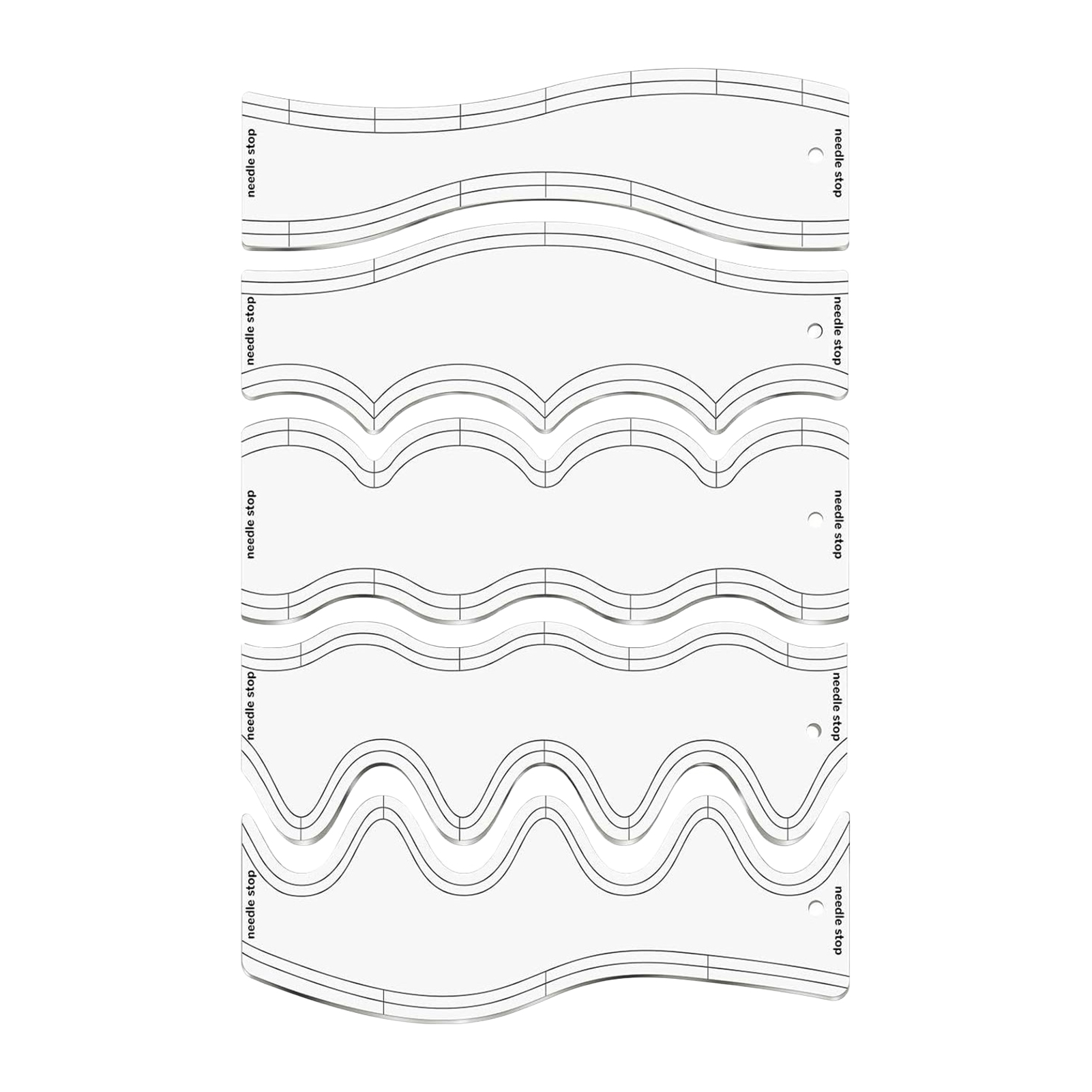 Precision Quilting Rulers Tran - огляд і ціна Ruler Set Transparent