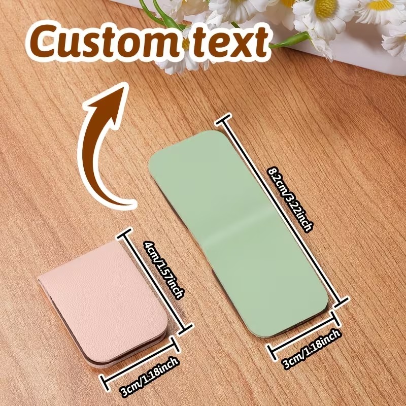 Custom Personalized Faux Leath - огляд і ціна Bookmark Magnetic Clip