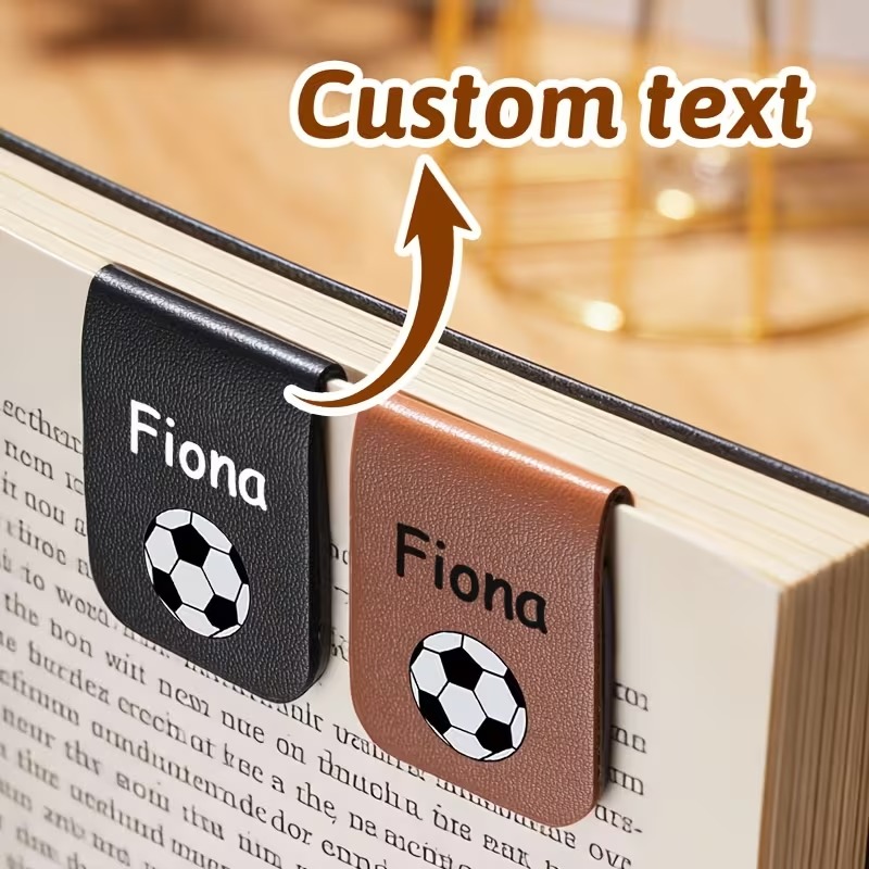 Custom Personalized Faux Leath - огляд і ціна Bookmark Magnetic Clip